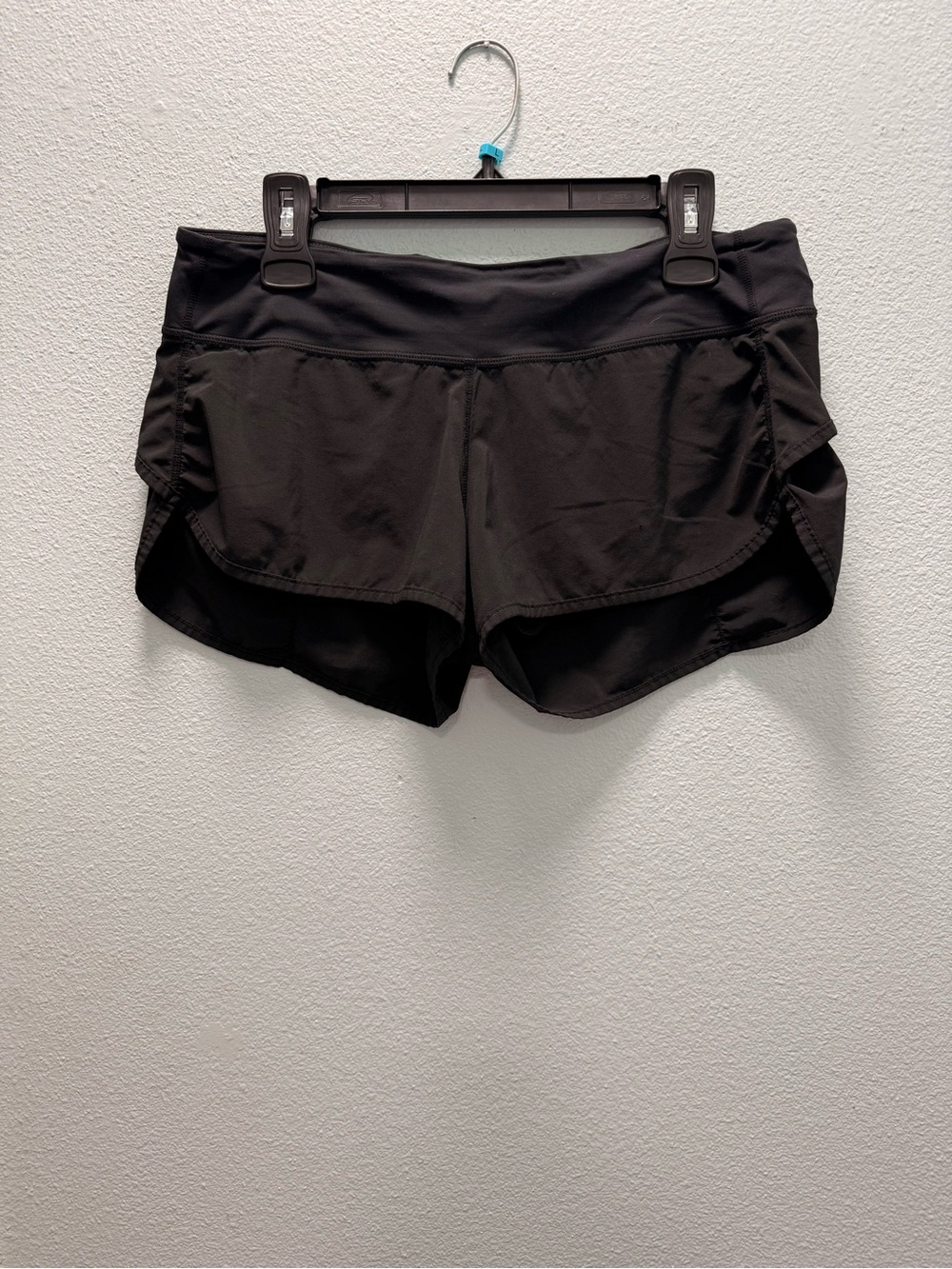 lululemon athletica Black Athletic Shorts with Lined Waistband